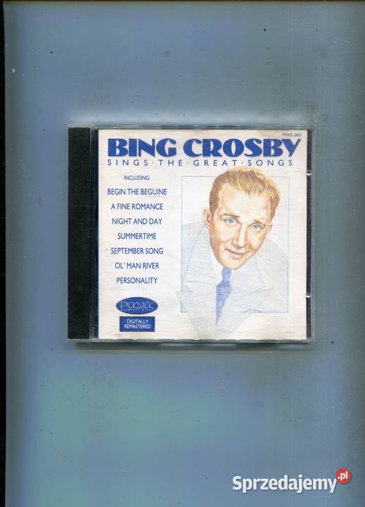 Sings The Great Songs Bing Crosby Płyta CD