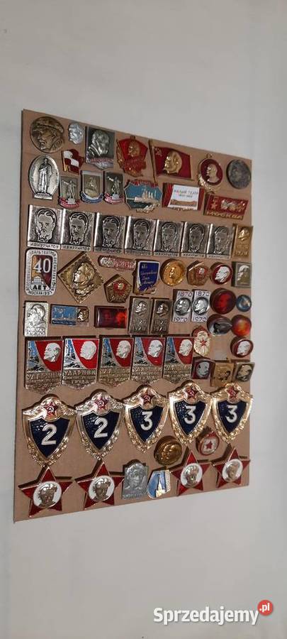 odznaki przypinki 6 Warszawa sprzedam