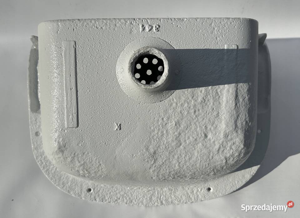 STARY ZLEW ŻELIWNY PŁASKI SZEROKI RANT UNIKAT Bielawa