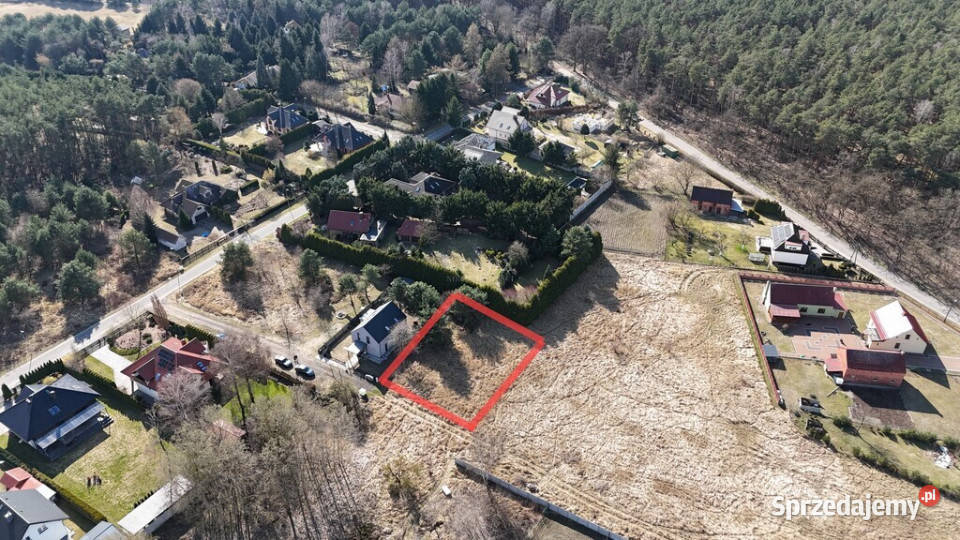 Działka budowlana Szczecin utwardzona Niedźwiedź