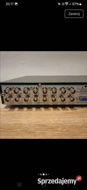 Rejestrator novus 16 portów na kamery Zduńska Wola