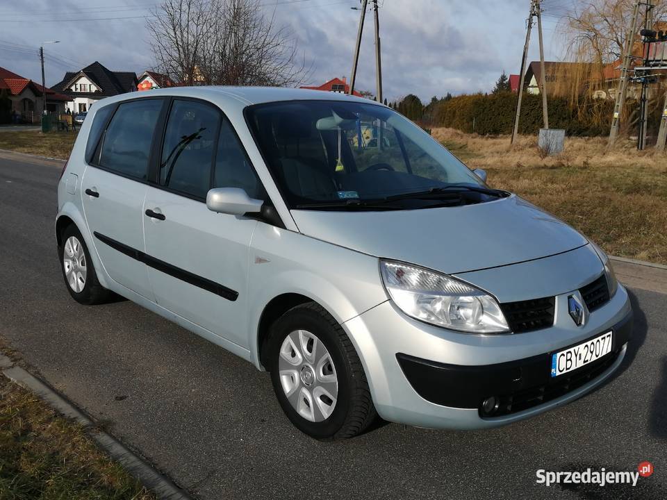 Renault scenic 2 2004 16 benzyna isofix klima 2 kujawsko-pomorskie Chełmno