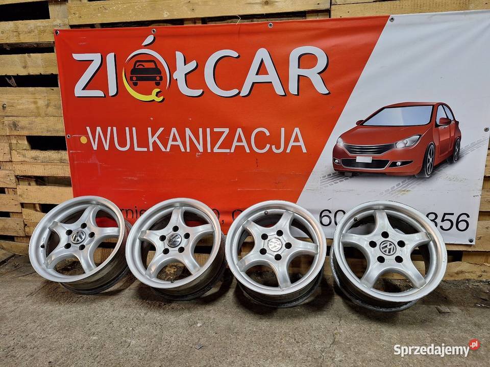 Alufelgi 5x112 15 ET35 VW Passat B5 T4 Audi A4 Średnica 15" Choceń