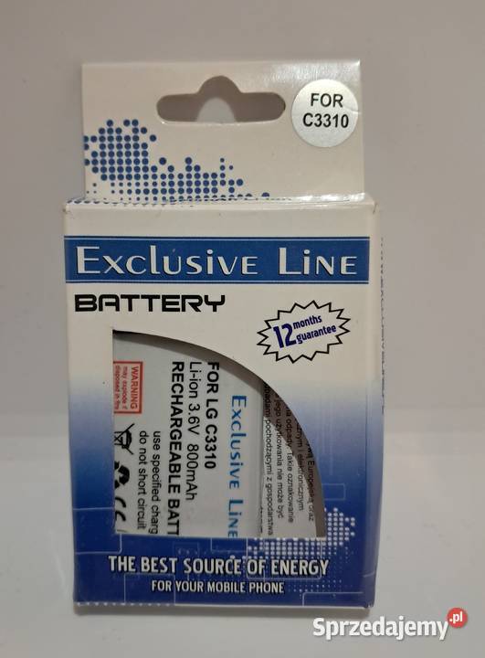 Bateria do telefonu LG C3310 Warszawa