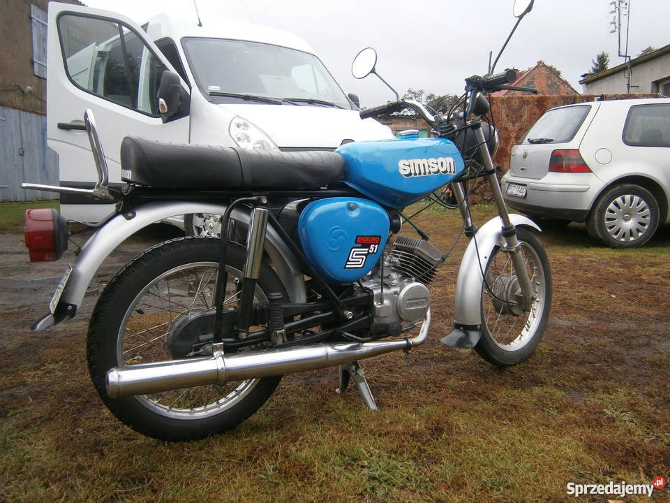 SIMSON S51N wielkopolskie Objezierze