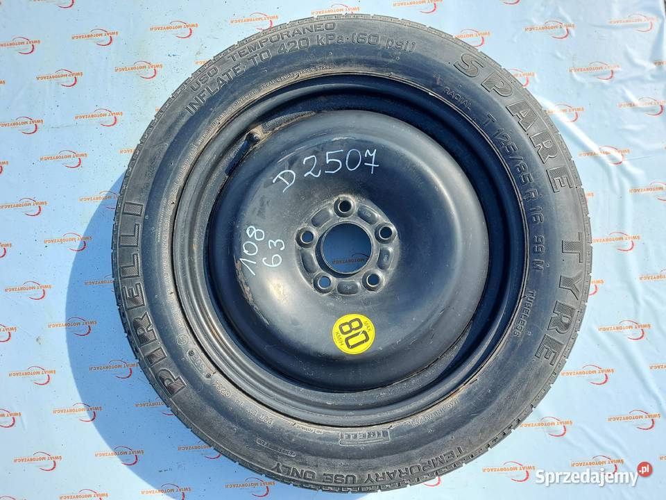 MONDEO MK4 S GALAXY MK3 koło dojazdowe 1258516 Koła dojazdowe Kielce sprzedam
