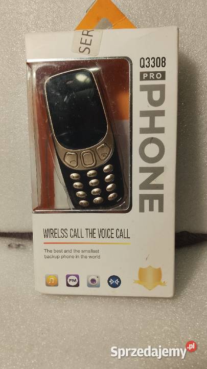 Mini telefon SERVO Bluetooth 3232Mb 3 karty SIM Koronowo sprzedam