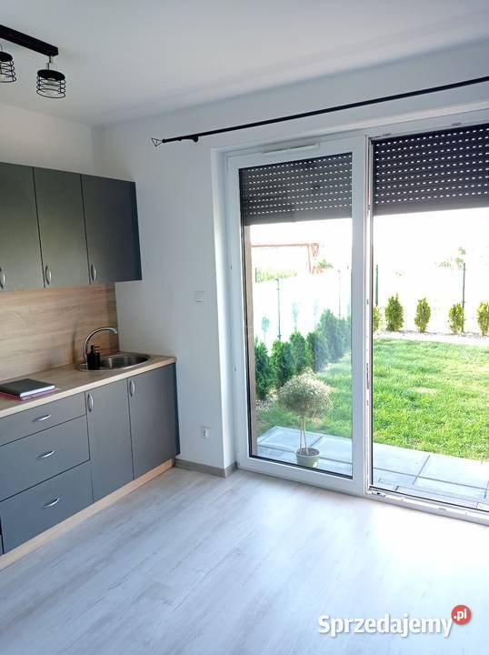 Kawalerka z ogródkiem Miłosław os Łokietka ogródek