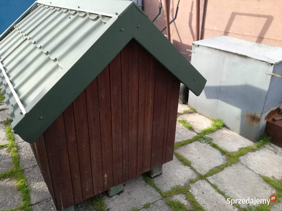 Duża buda psa Łączna