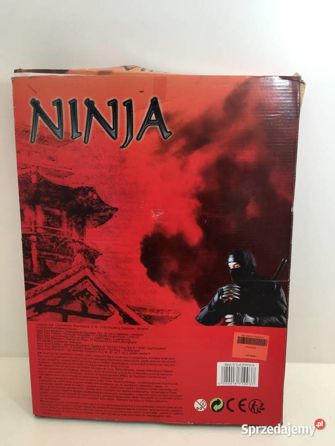 zestaw ninja cosplay
