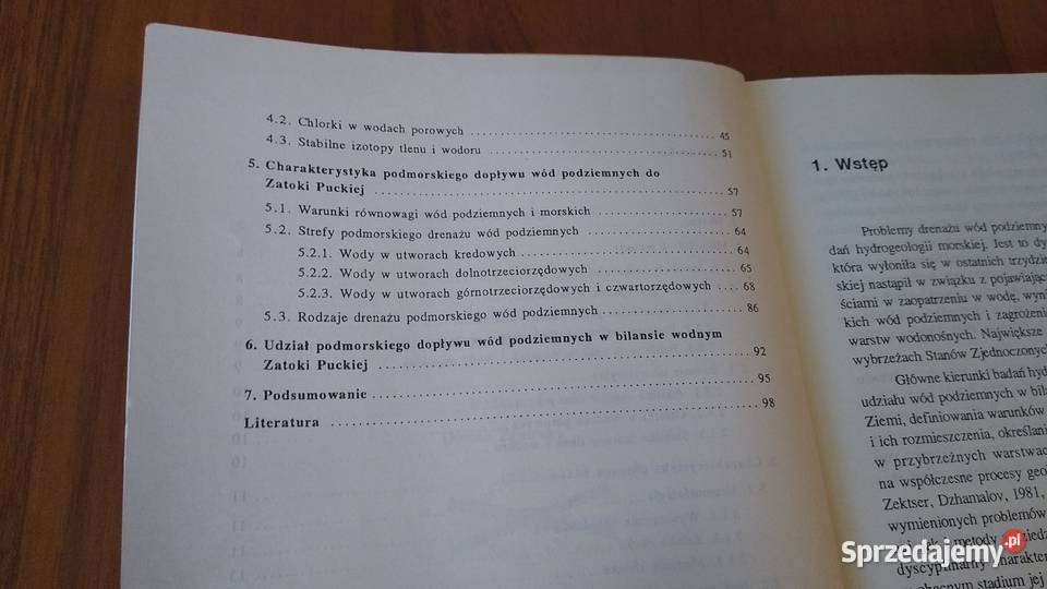 Zatoka Pucka jako obszar drenażu wód podziemnych