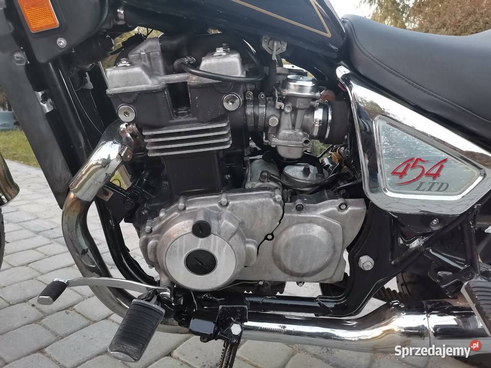 CHOPPER KAWASAKI LTD 454450EN 500 ZAREJESTROWANY Rok produkcji 1986 kujawsko-pomorskie