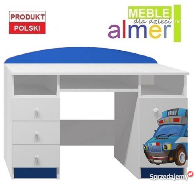 POLICJA 8 B7 biurko dziecięce 120x50 w74 Kraków