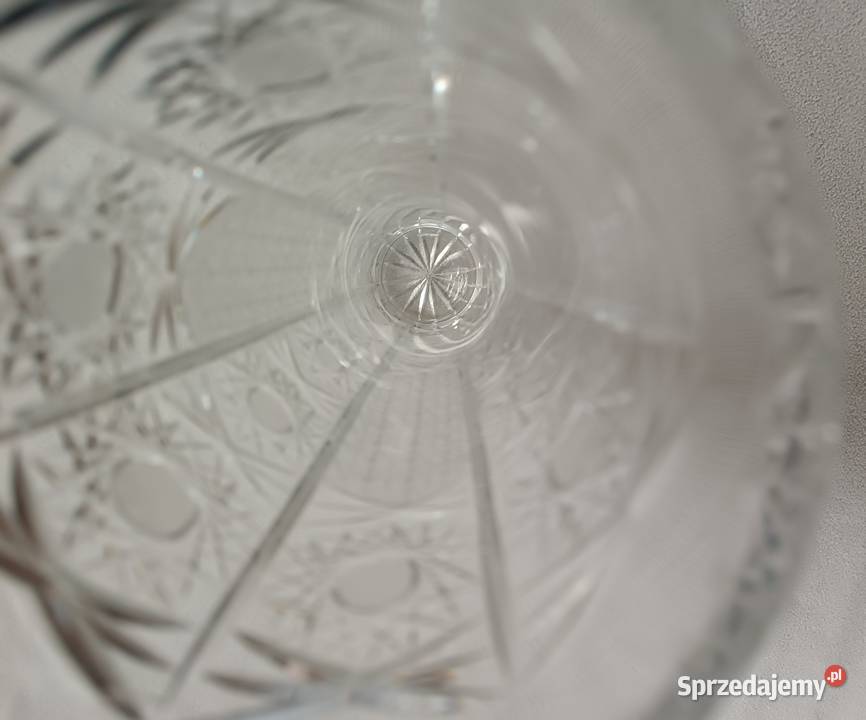 Wazon flakon kryształowy wysokość 355 piękny opolskie Opole