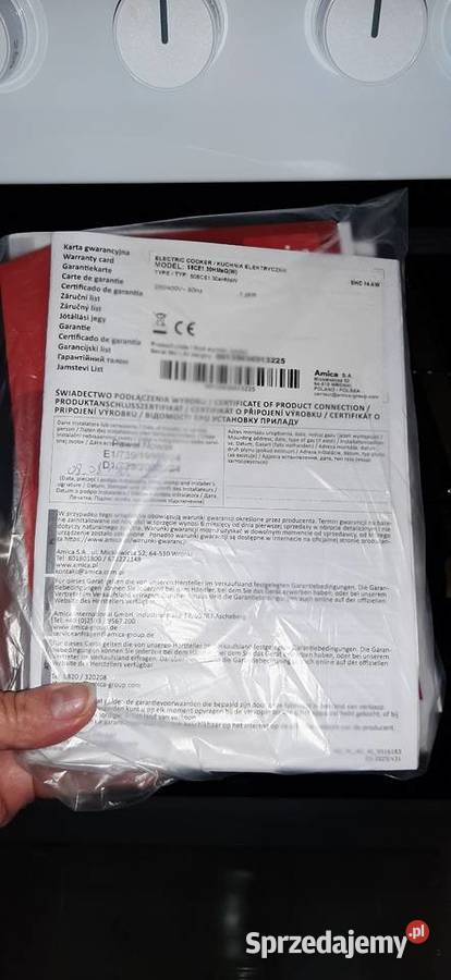 Kuchenka elektryczna Amica