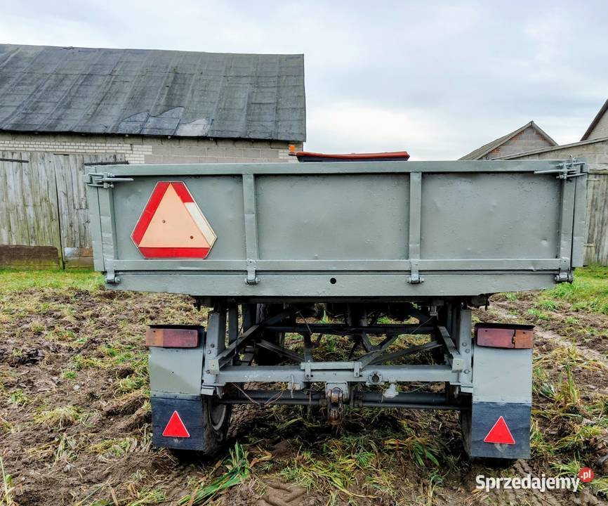 Przyczepa d47 wywrotka na trzy strony Kuźmy