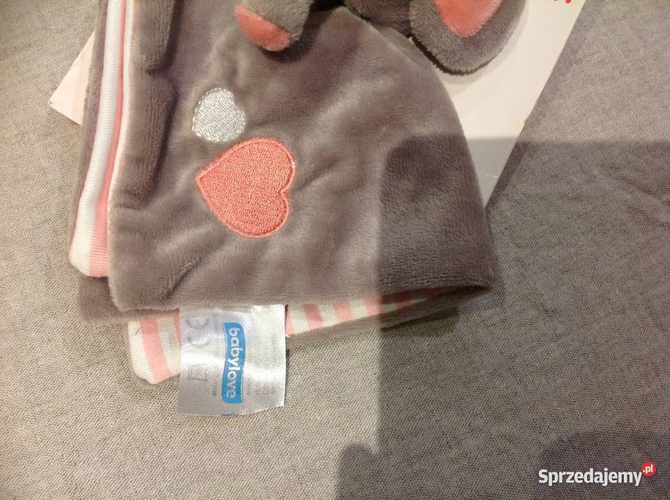 Słonik Przytulanka Szmatka BABYLOVE Nowa Nowa Sól