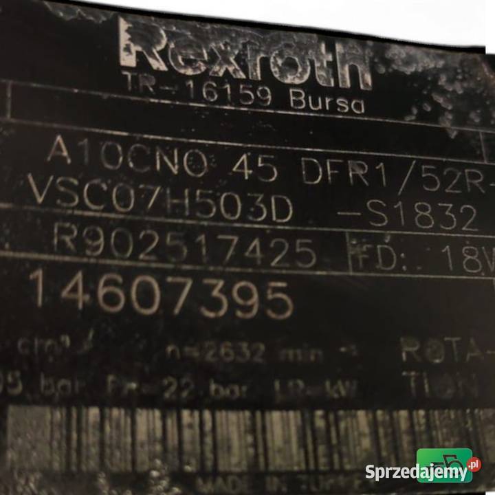 Pompa hydrauliczna A10CN045 Rexroth R902517425 Wilkowo
