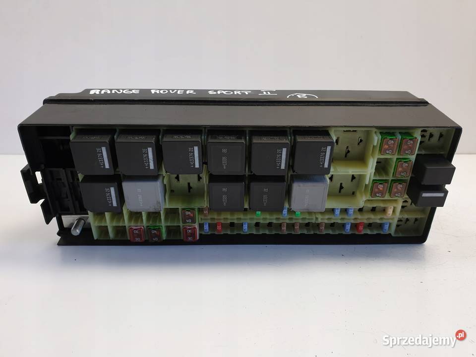 Range Rover II L494 SKRZYNKA BEZPIECZNIKÓW oryg osobowe lubelskie Rudka sprzedam