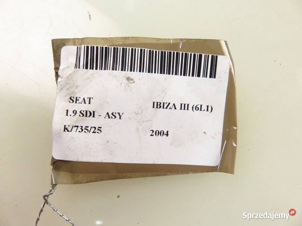 CHŁODNICA WODY SEAT IBIZA III 6L1 19 SDI ASY