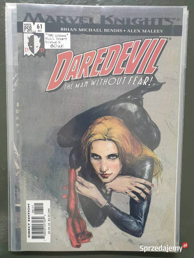 Marvel Knights Daredevil The Widow 4 komiksy Komiksy Gdynia sprzedam