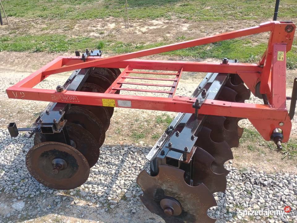 Brona talerzowa Akpil 2x8 szerokość 18 m Mało