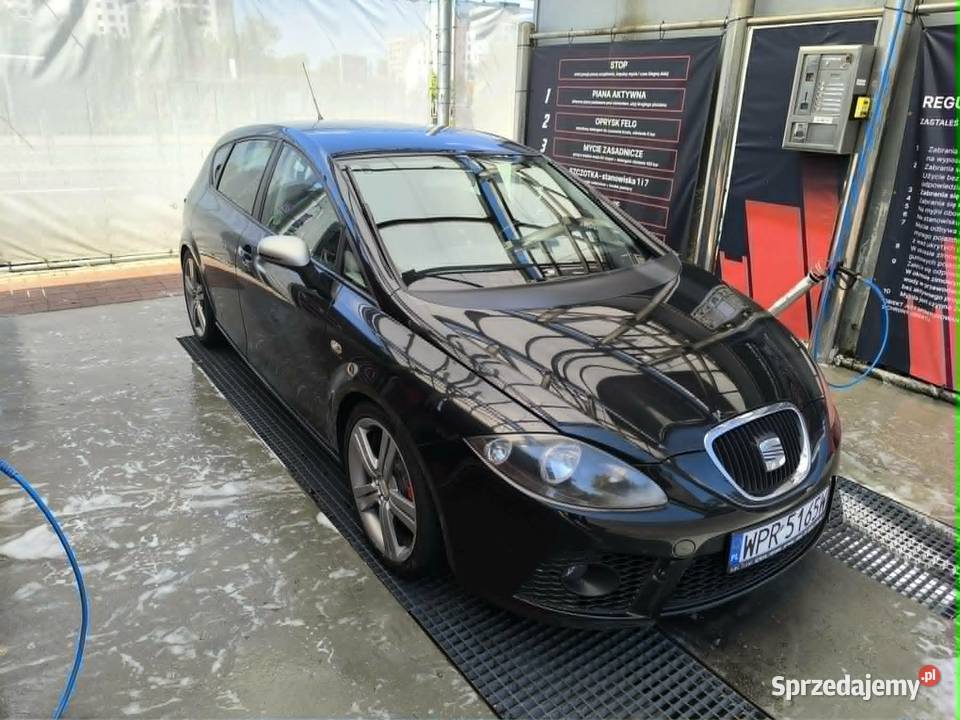 SEAT leon fr 20 tfsi 200 klima tempomat czarny Warszawa