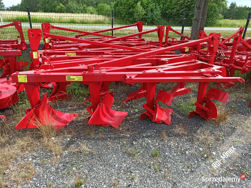Nowy pług zagonowy 4x35 4 skibowy P4Z Transport nieuszkodzony Pługi Tarnów