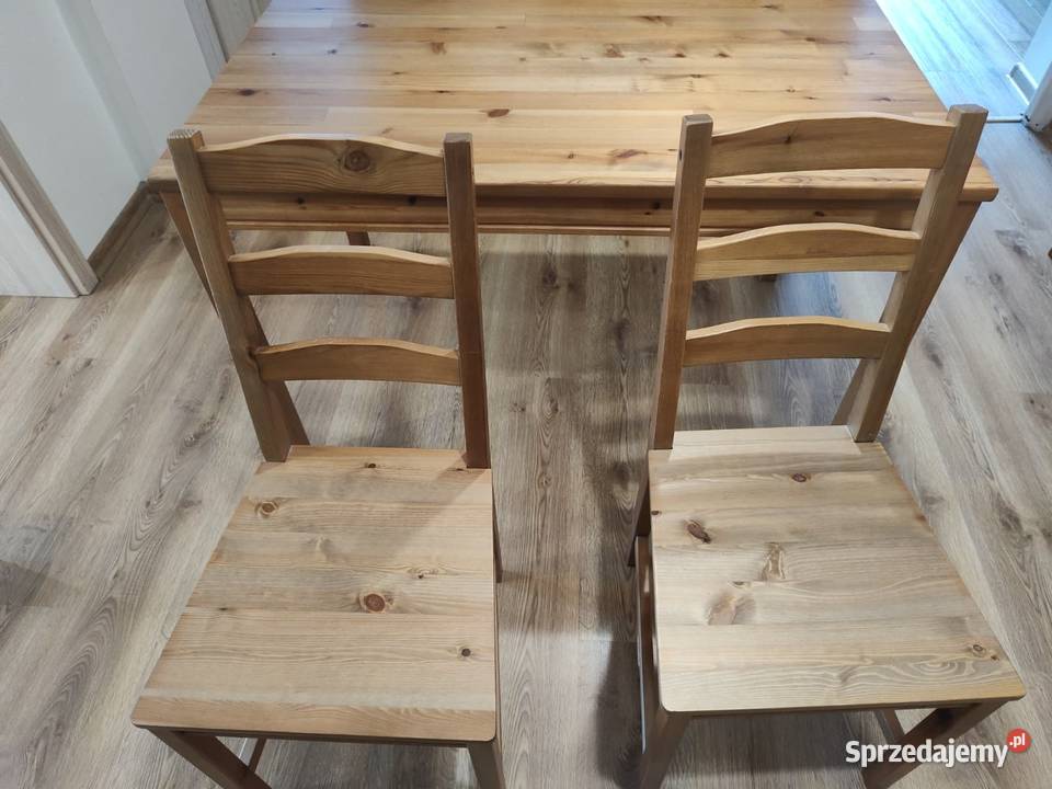 Zestaw stół i 4 krzesła Ikea