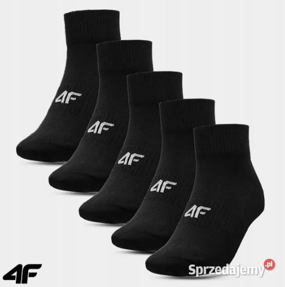 Skarpety Męskie 4F Premium Bawełna Sportowe 5PAK Lublin