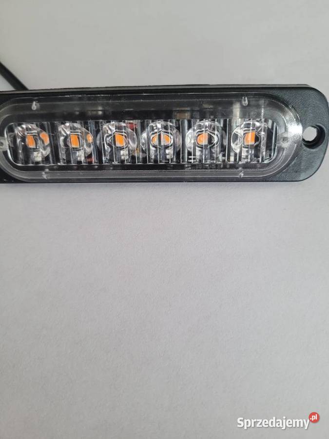 Lampka Led ostrzegawcza pomoc drogowa boczna Olsztyn