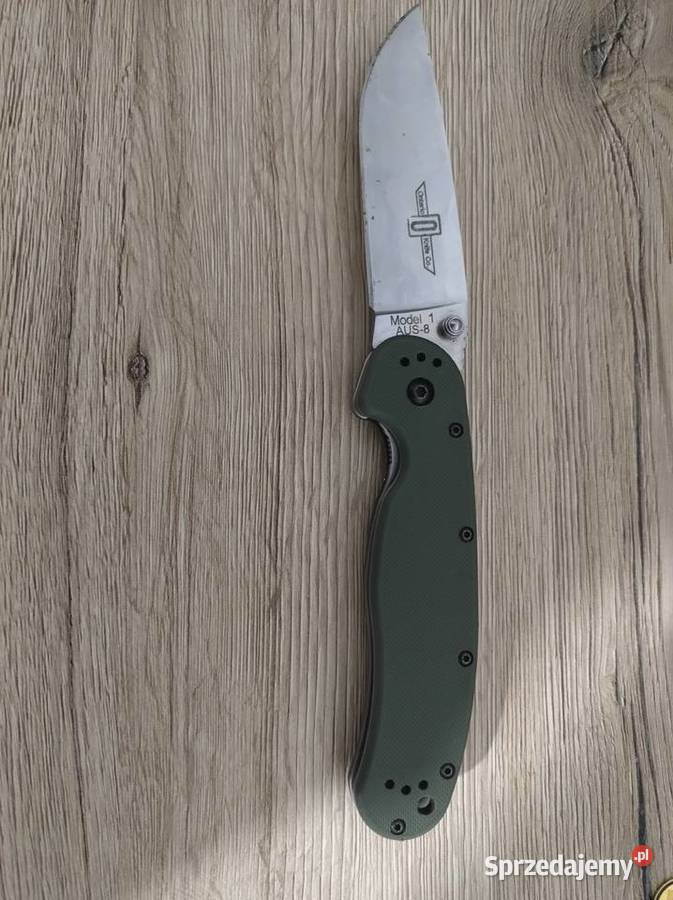 Nóż Ontario rat model 1 Stal aus8 Leszno