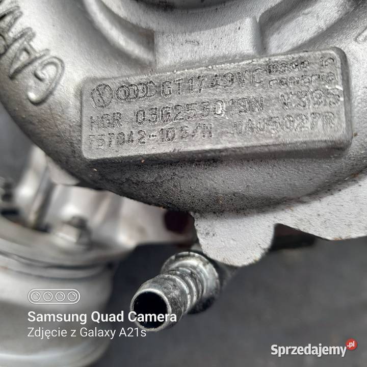 GOLF VA3TURBINAGTI 1749VCHGR 03G253019N osobowe Jastrzębia Góra sprzedam