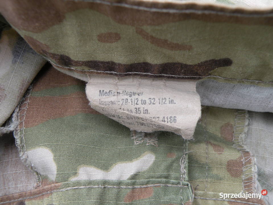 Spodnie ACU multicam OCP medium regular ripstop