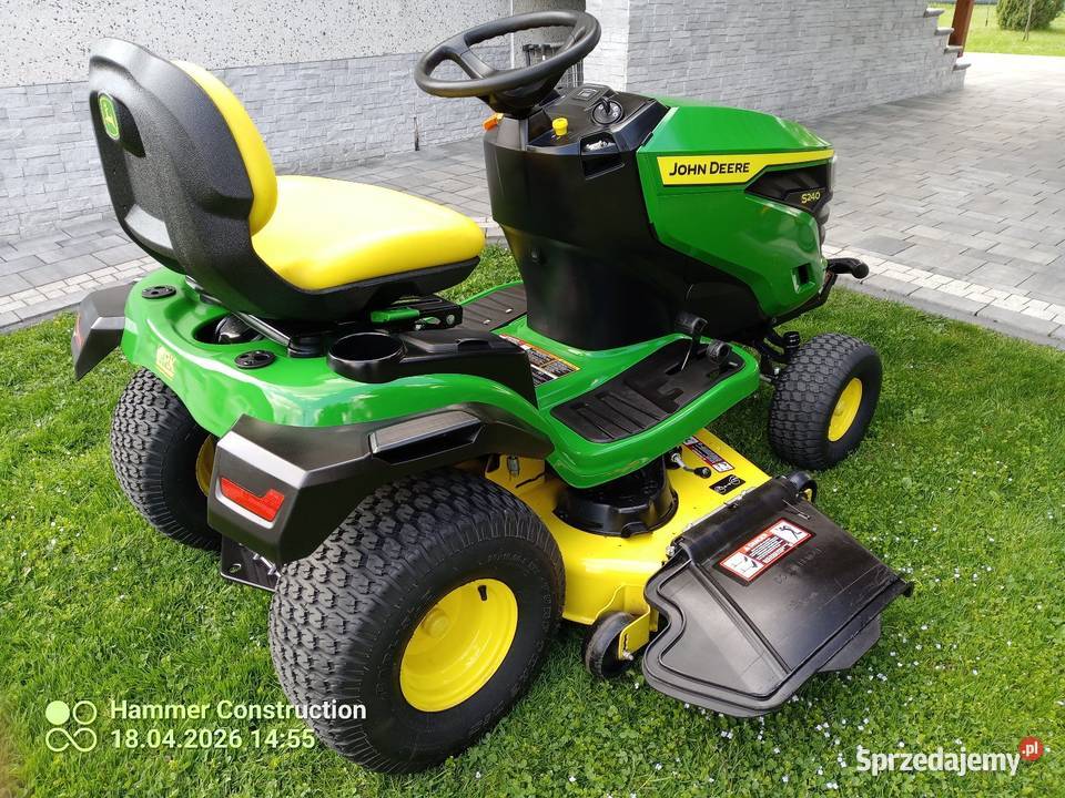 Traktorek kosiarka John Deere model S240 USA Sanok