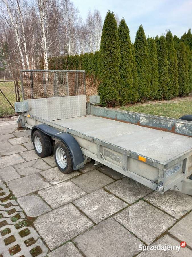 Przyczepka do przewozu mini koparek Bełchatów sprzedam