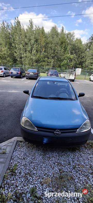 OPEL CORSA C HATCHBACK 10 12V BASE START 2001 Siemianowice Śląskie