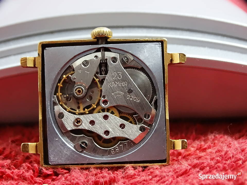 Rzadki Sprawny Zegarek Vintage Raketa Kostka lubelskie