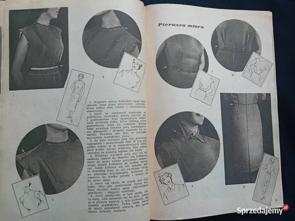 Antonie Janusch Szyjemy w domu WPLiS 1957 r Koźminek