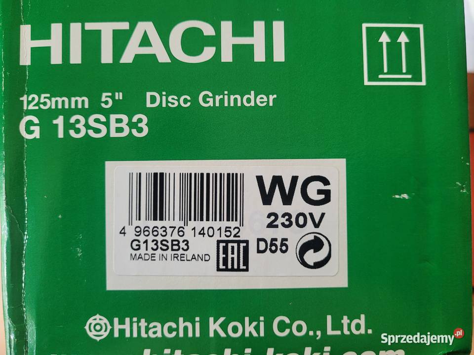 Szlifierka kątowa Hitachi G13SB3 1300W Orle