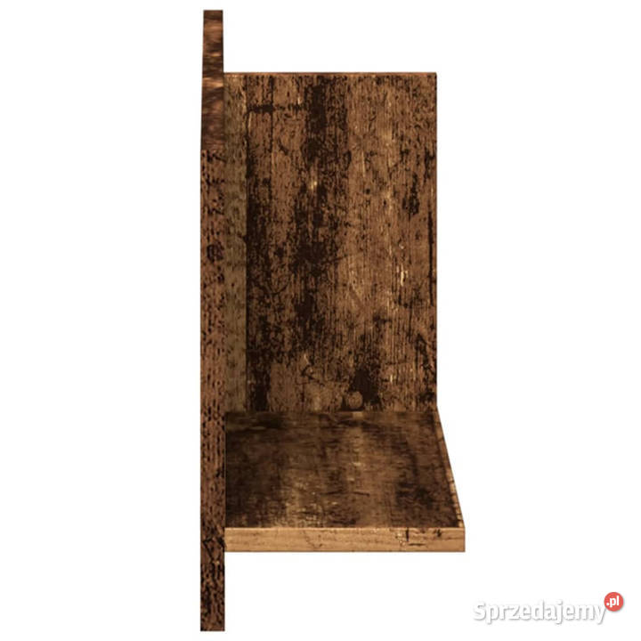 Półka ścienna 70x165x30 stare drewno WM854857 Warszawa sprzedam