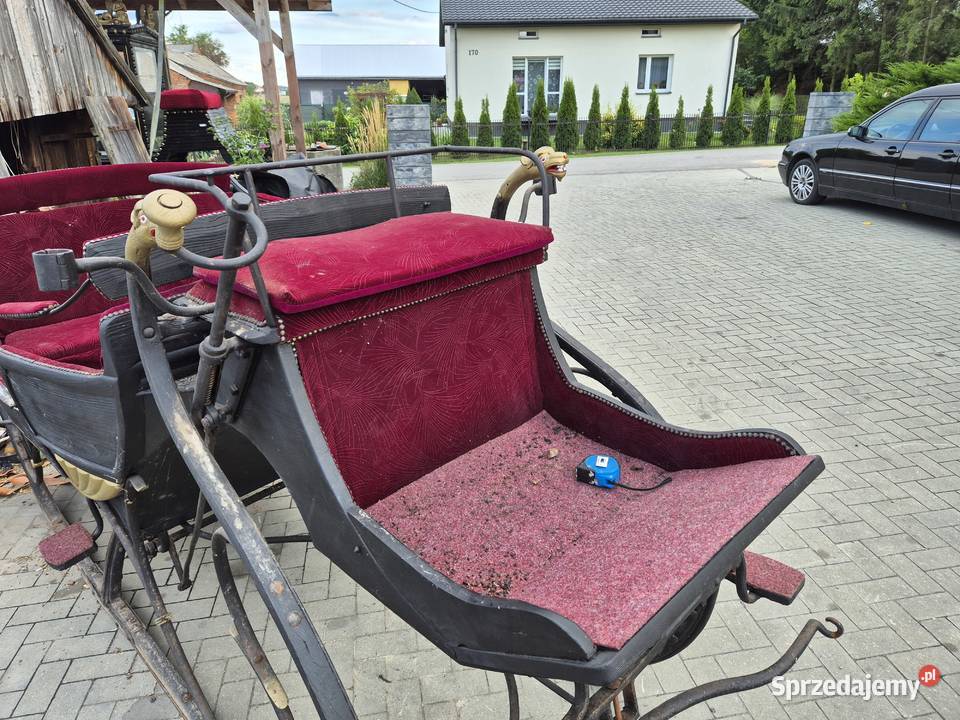 Sanie konne zabytkowe Antyki Kraśnik
