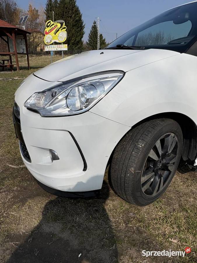 Biały Citron DS3 2010 16 HDi 92 SO Chic Jugowice