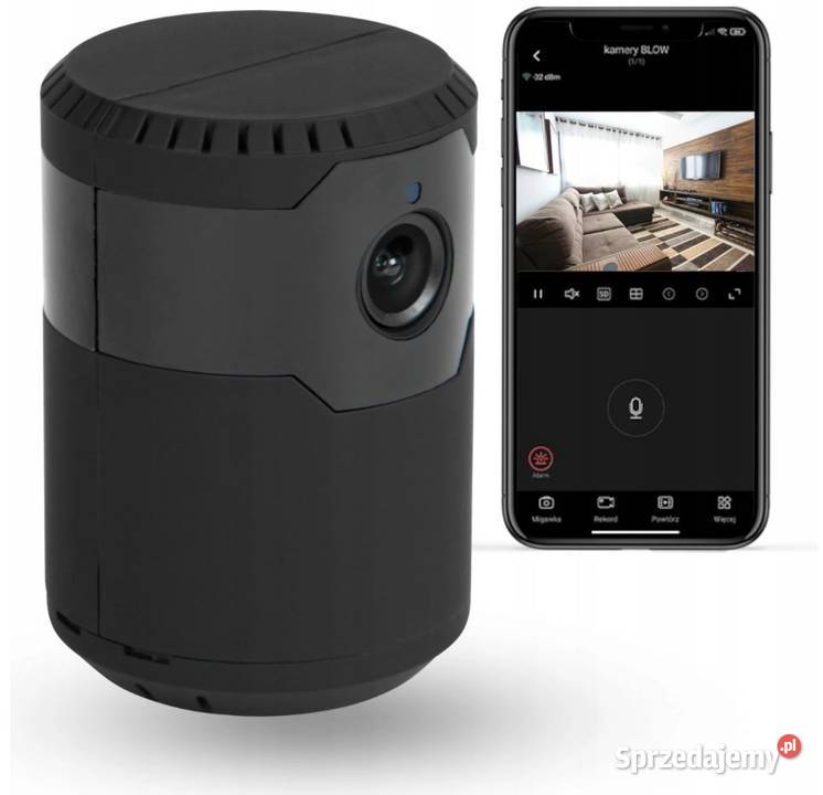 Mini Kamera Szpiegowska IP WIFI Monitoring 2MPX