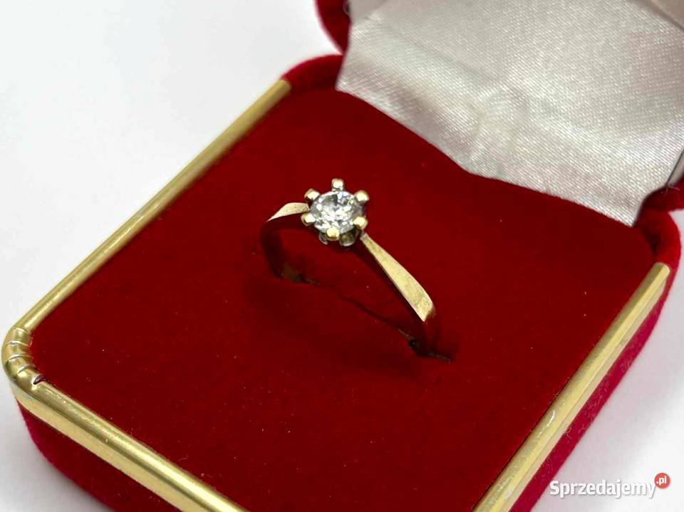 Złoty Pierścionek pr 333 199g R15 Elbląg