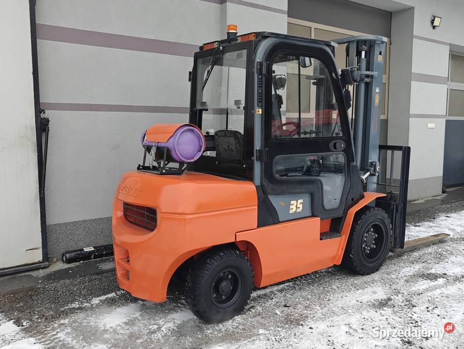 Wózek Hangcha CPQD35 35T Lpg 2018r Ogrzewana Wózki widłowe Sandomierz