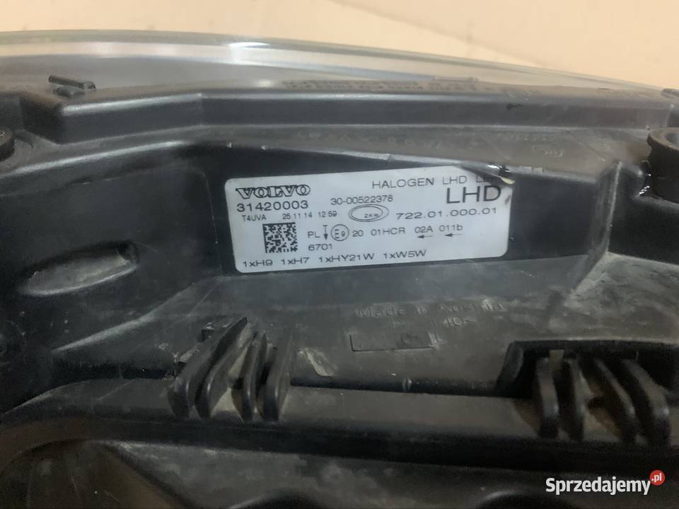 Reflektor lampa przód lewa prawa Volvo v40 II 2 Lampy przednie