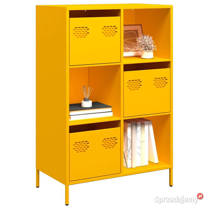Szafka musztardowa 68x39x1035 stal WM851409 Warszawa