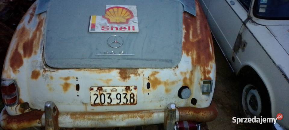 Tablica olejowa SHELL stara zabytkowa