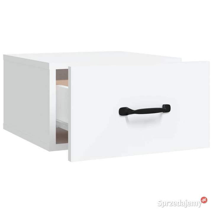Wiszące szafki nocne 2 białe 35x35x20 WM812853